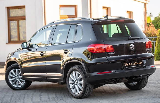 Volkswagen Tiguan cena 59900 przebieg: 194123, rok produkcji 2013 z Zator małe 407